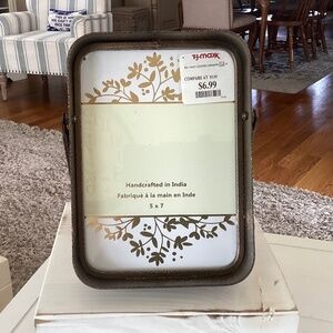 NEW Bronze Metal Picture Frame